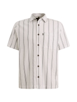 Vanguard Short Sleeve Shirt YD Dobby stripe 7003 Bright white