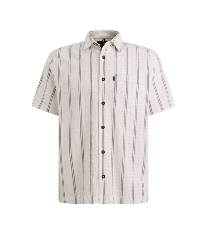 Vanguard Short Sleeve Shirt YD Dobby stripe 7003 Bright white