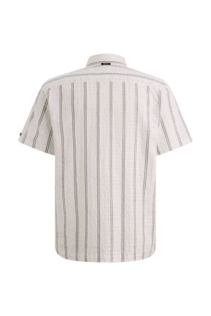 Vanguard Short Sleeve Shirt YD Dobby stripe 7003 Bright white