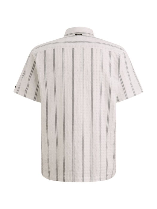 Vanguard Short Sleeve Shirt YD Dobby stripe 7003 Bright white