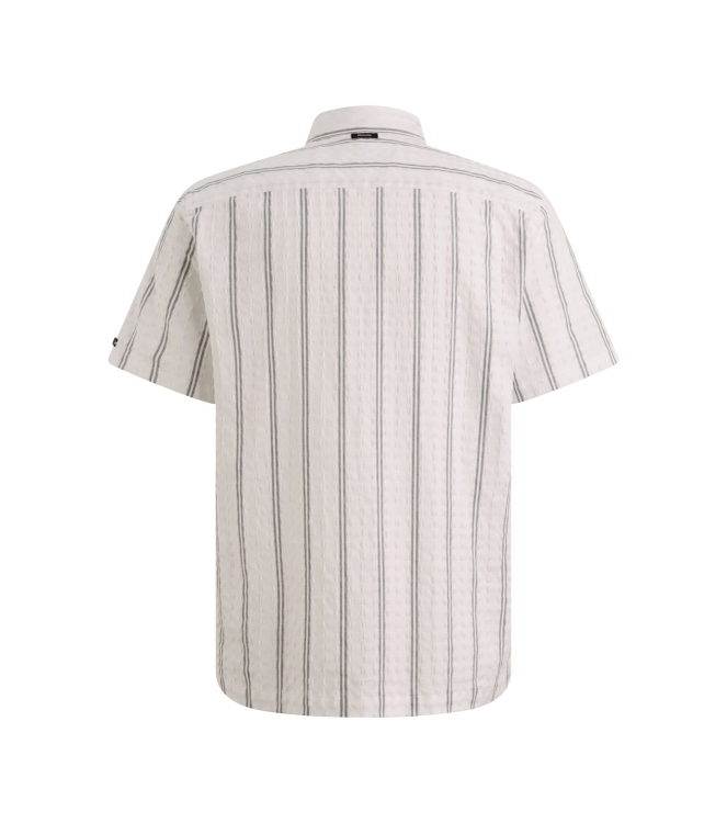 Vanguard Short Sleeve Shirt YD Dobby stripe 7003 Bright white
