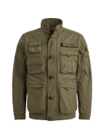 PME Legend Semi long jacket CARGOYET - Slubbe 6415 Ivy green