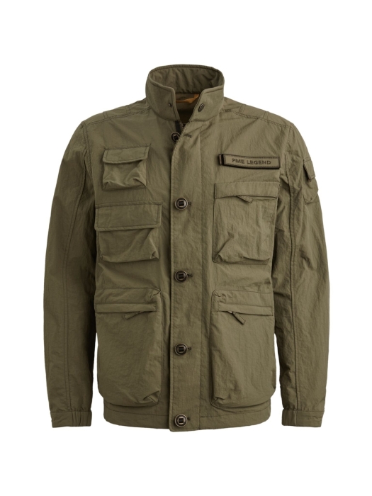 PME Legend Semi long jacket CARGOYET - Slubbe 6415 Ivy green