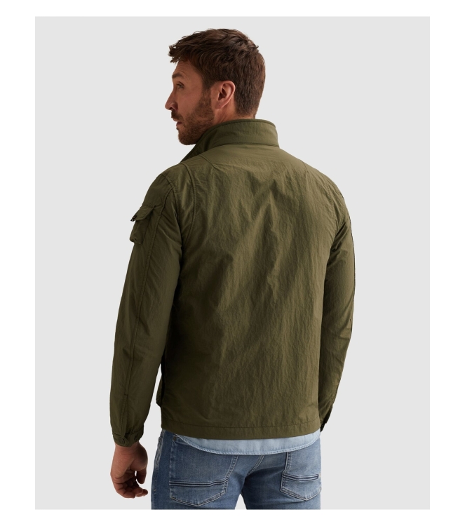 PME Legend Semi long jacket CARGOYET - Slubbe 6415 Ivy green