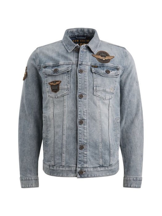 PME Legend DENIM JACKET SUMMER BLUE TONE SBT Summer blue tone