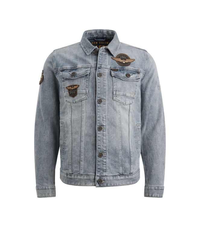 PME Legend DENIM JACKET SUMMER BLUE TONE SBT Summer blue tone