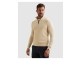 PME Legend Half zip collar cotton modal 7013 Bone white