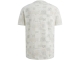 PME Legend Short sleeve r-neck aop cotton slu 7013 Bone white