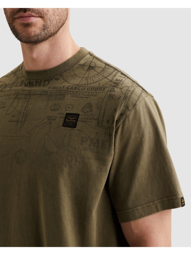 PME Legend Short sleeve r-neck heavy oe jerse 6415 Ivy green