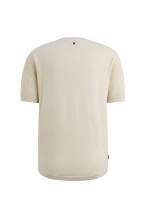 PME Legend T-shirt collar cotton modal 7013 Bone white