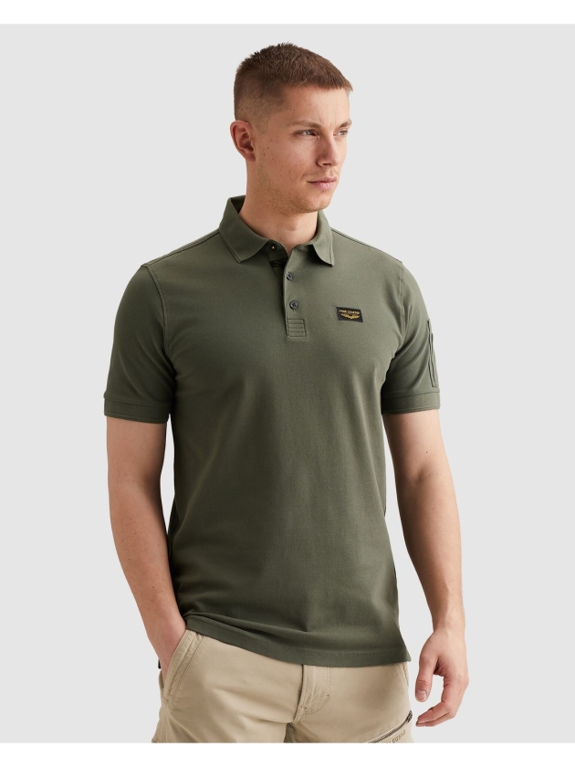 PME Legend Short sleeve polo American Classic 6150 Thyme