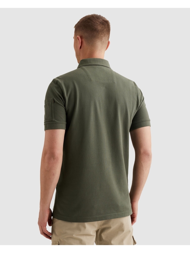 PME Legend Short sleeve polo American Classic 6150 Thyme
