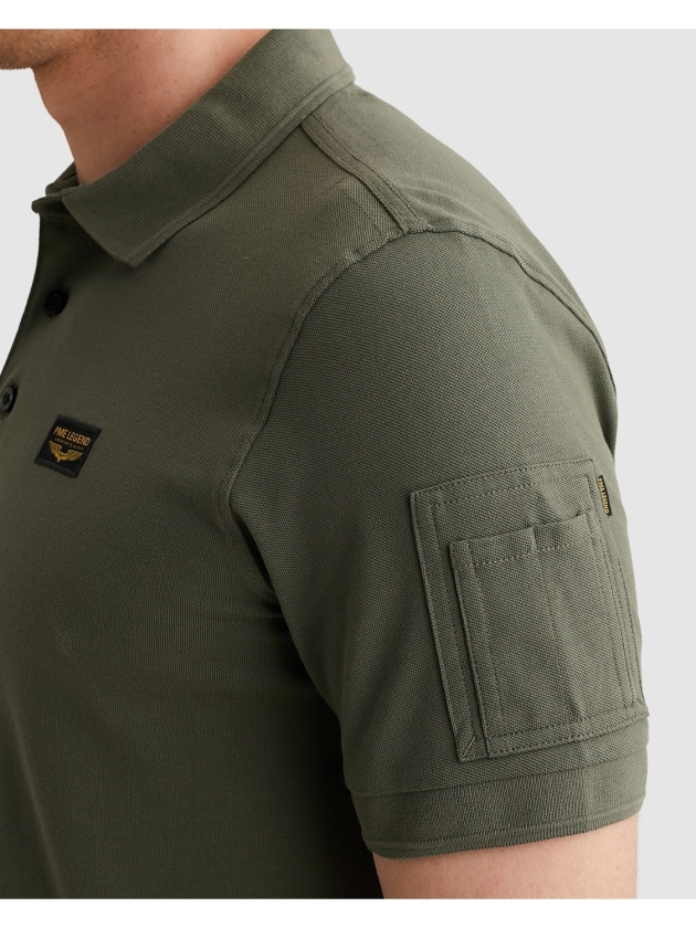 PME Legend Short sleeve polo American Classic 6150 Thyme