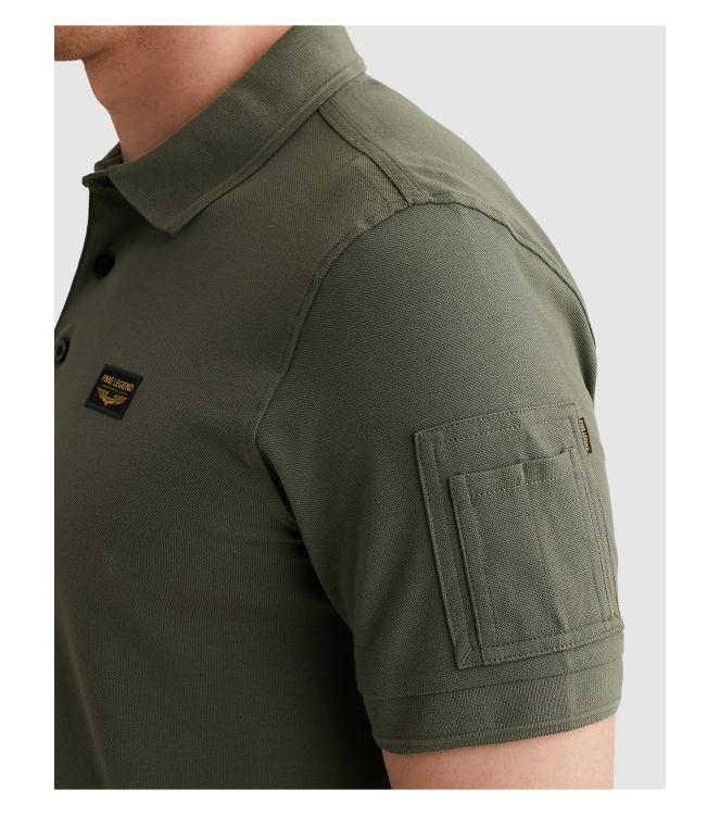PME Legend Short sleeve polo American Classic 6150 Thyme
