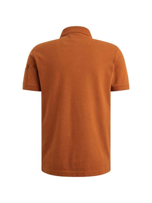 PME Legend Short sleeve polo American Classic 8127 Glazed ginger