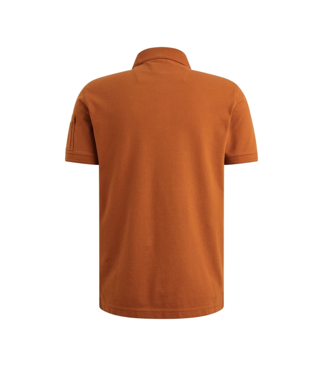 PME Legend Short sleeve polo American Classic 8127 Glazed ginger