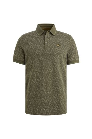 PME Legend Short sleeve polo fine pique all o 6415 Ivy green