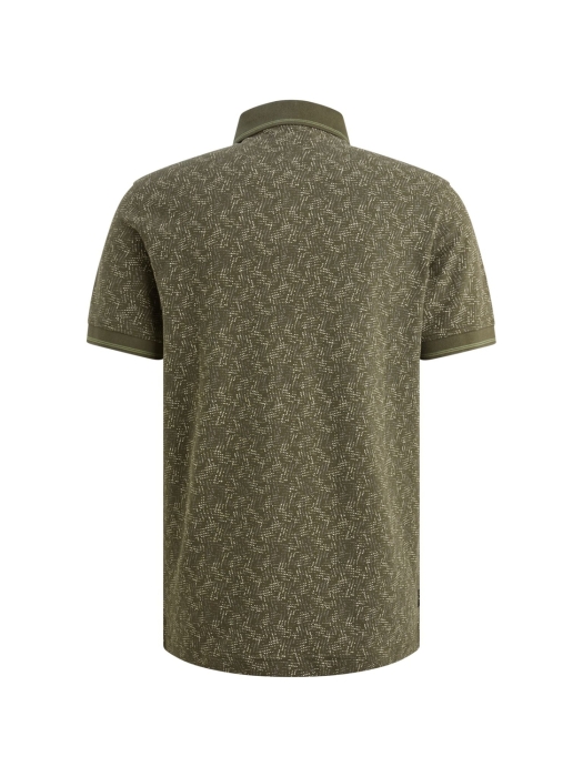 PME Legend Short sleeve polo fine pique all o 6415 Ivy green