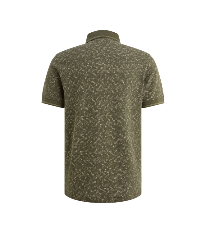 PME Legend Short sleeve polo fine pique all o 6415 Ivy green