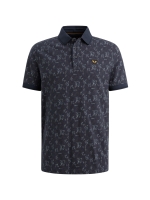 PME Legend Short sleeve polo fine pique all o 5116 Mood indigo