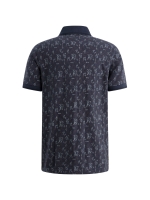 PME Legend Short sleeve polo fine pique all o 5116 Mood indigo
