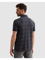 PME Legend Short sleeve polo fine pique all o 5116 Mood indigo