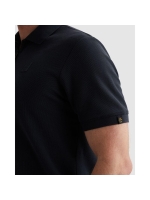 PME Legend Short sleeve polo waffle structure 5116 Mood indigo