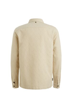 PME Legend LONG SLEEVE SHIRT Dobby Structure 7013 Bone white