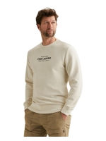PME Legend Crewneck cotton blend sweat 7013 Bone white