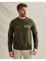 PME Legend Crewneck french terry gd 6415 Ivy green