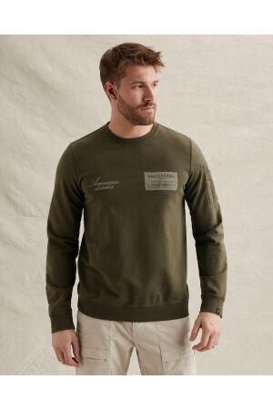 PME Legend Crewneck french terry gd 6415 Ivy green