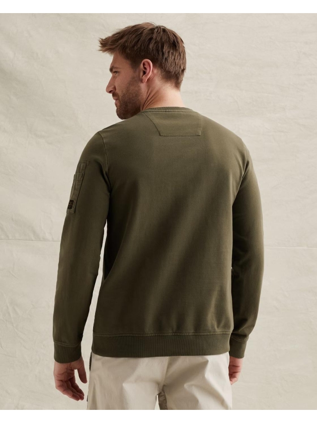 PME Legend Crewneck french terry gd 6415 Ivy green