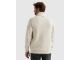 PME Legend Zip jacket jacquard interlock fren 910 Bone white melee