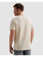 PME Legend Short sleeve r-neck single jersey 7013 Bone white