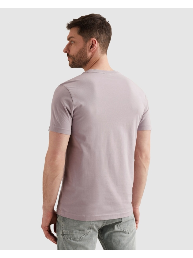 PME Legend Short sleeve r-neck hd cotton elas 4203 Lavender Frost