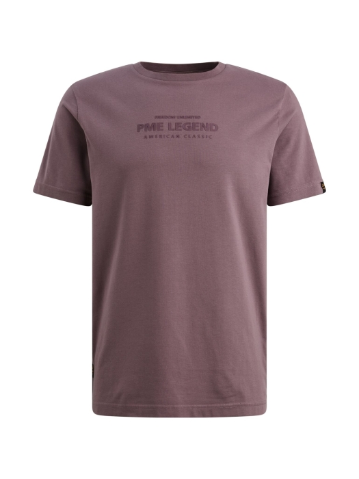 PME Legend Short sleeve r-neck hd cotton elas 4323 Moonscape