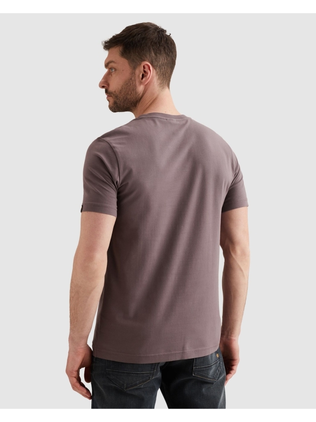 PME Legend Short sleeve r-neck hd cotton elas 4323 Moonscape