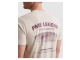 PME Legend Short sleeve r-neck single jersey 7013 Bone white