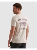 PME Legend Short sleeve r-neck single jersey 7013 Bone white