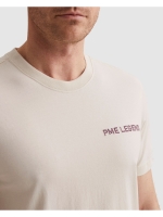 PME Legend Short sleeve r-neck single jersey 7013 Bone white