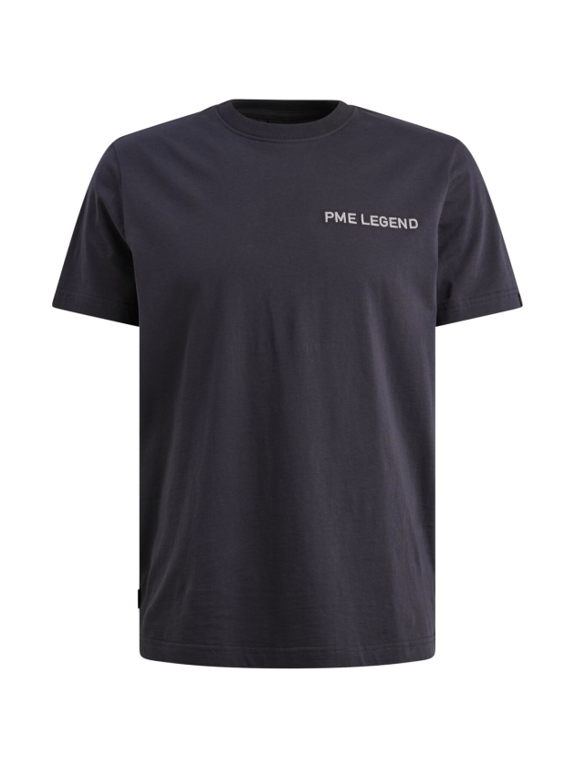 PME Legend Short sleeve r-neck single jersey 5278 Graphite