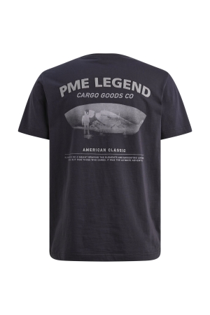 PME Legend Short sleeve r-neck single jersey 5278 Graphite