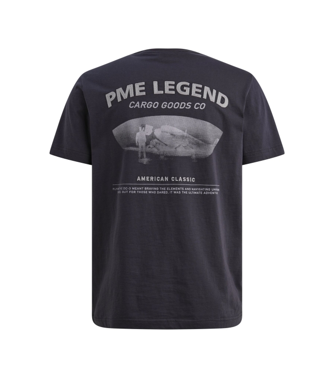 PME Legend Short sleeve r-neck single jersey 5278 Graphite