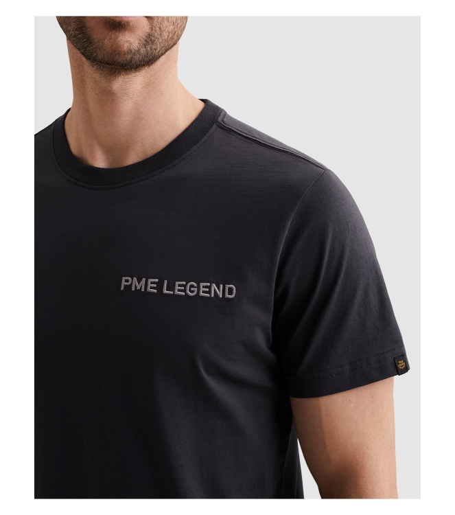 PME Legend Short sleeve r-neck single jersey 5278 Graphite
