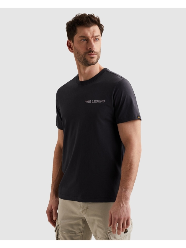 PME Legend Short sleeve r-neck single jersey 5278 Graphite