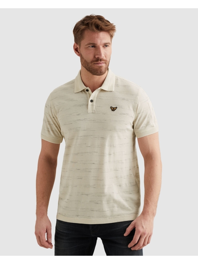 PME Legend Short sleeve polo injected popcorn