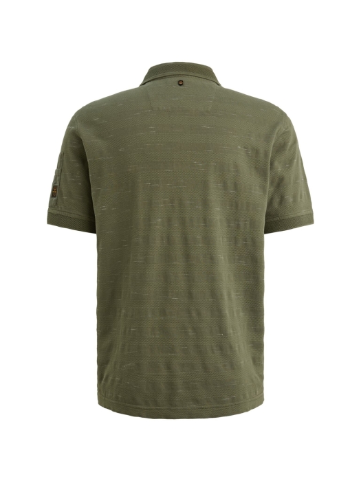 PME Legend Short sleeve polo injected popcorn 6150 Thyme