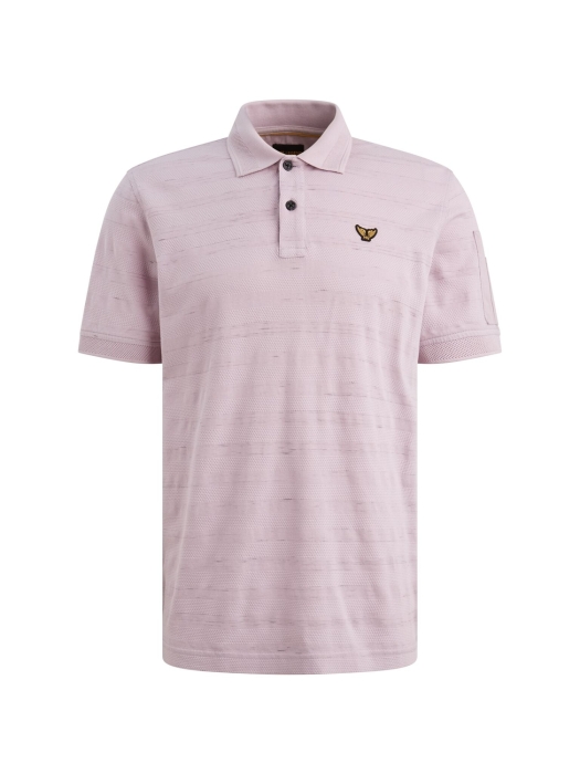 PME Legend Short sleeve polo injected popcorn 4203 Labvender frost