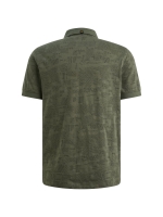 PME Legend Short sleeve polo jacquard jersey