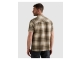 PME Legend Short Sleeve Shirt Waffle Big Chec 6150 Thyme